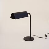 Desk lamp, reading light in black metal, Amilux, 1960s