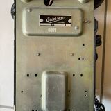 Old Ericsson wall telephone in black bakelite