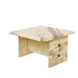 Vintage marble coffee table, 1980s