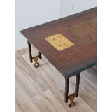 Sculptural coffee table by Jean-Jacques Argueyrolles circa 1990