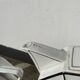 Art Deco teapot, 1930s, white and silver porcelain