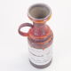 Set of 2 vintage mid century ceramic vases