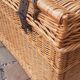 Rattan storage trunk late nineteenth century