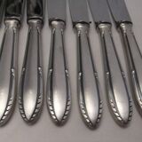 Reneka silver metal knives stainless steel blade filet service cutlery