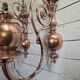 19th century copper wall lights (large models)