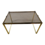 Golden sofa end table
