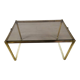 Golden sofa end table