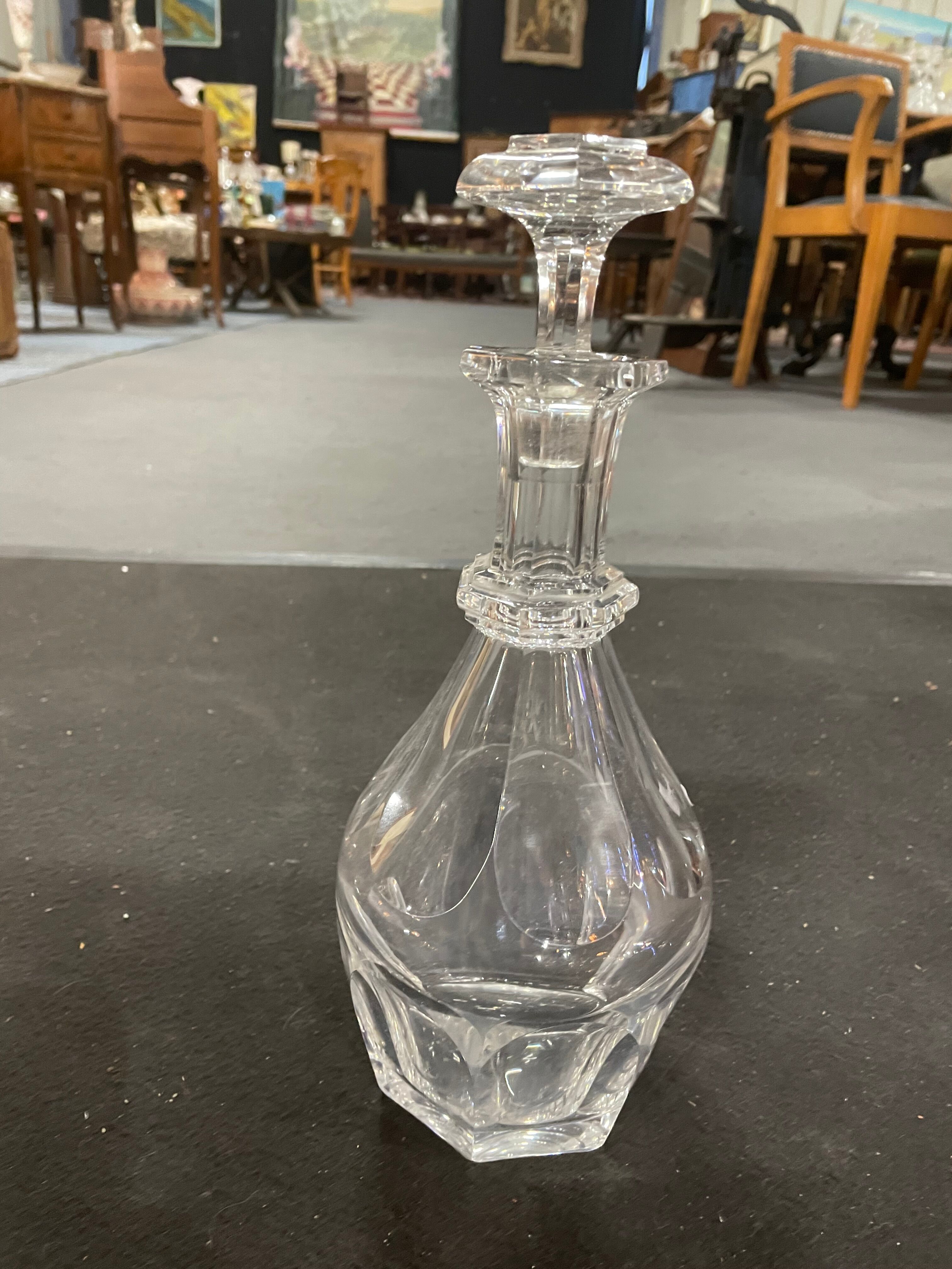 Harcourt model baccarat crystal decanter