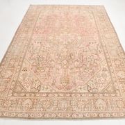 6x9 dusty pink wool persian rug 287x192cm