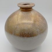 Lampe céramique or - Art déco