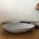 4 enamelled sandstone plates