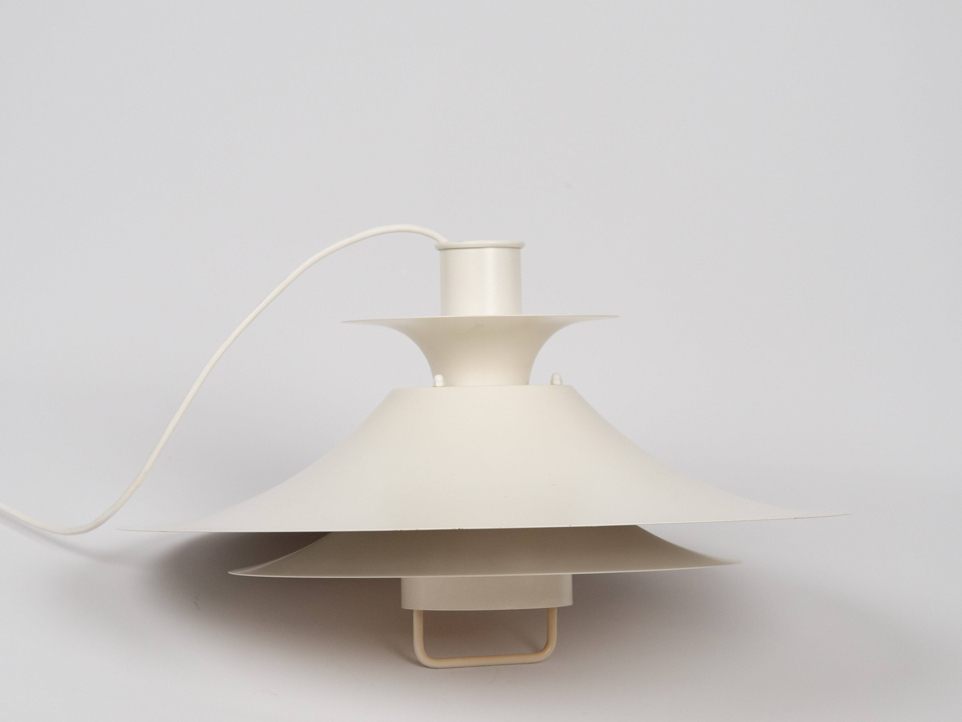 Pair of 2 vintage pendant lamps Desiree by  Lyfa, 1970s