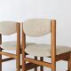 Paire chaises scandinaves en teck