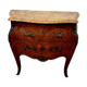 Curved louis XV style chest of drawers
