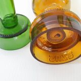 Suite of 5 vintage Suze vases