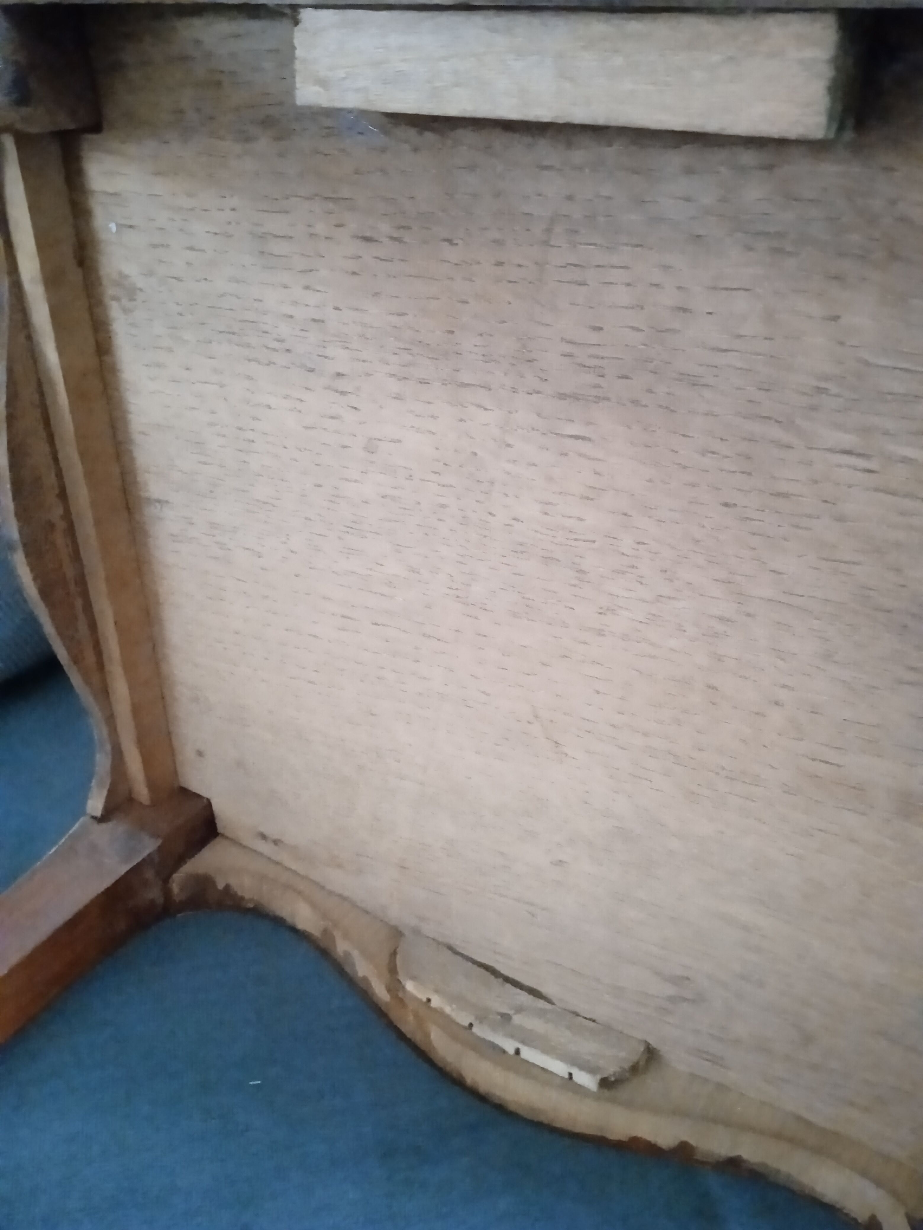 Pair of old bedside tables