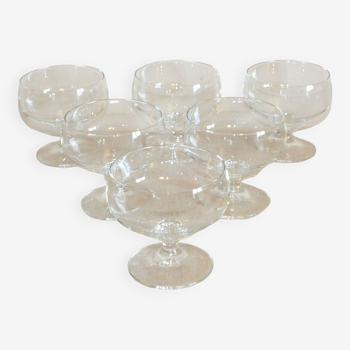 6 Zwiesel Glas Germany Parma crystal bowls