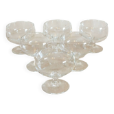 6 Zwiesel Glas Germany Parma crystal bowls