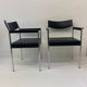 Set of 2 armchairs by Edlef Bandixen for Kusch + co 1970