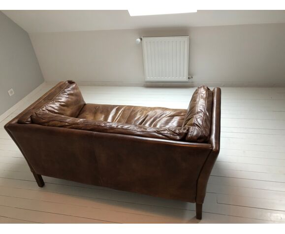 Brown Leather Sofa Selency Brown Leather Sofa Selency, Small Brown Leather Sofa Bed