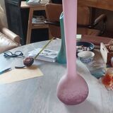 Vase soliflore pâte de verre La Rochere