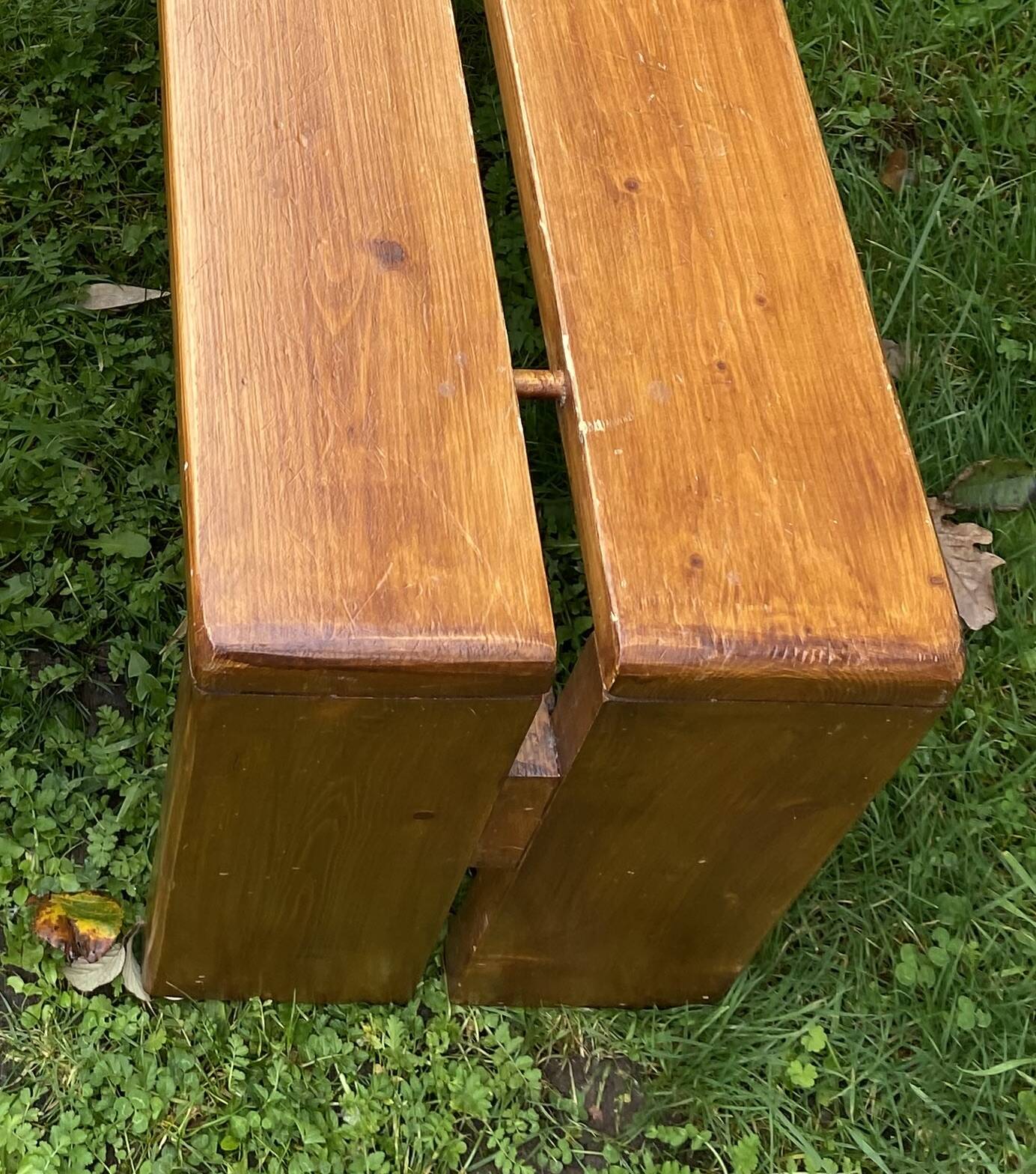 Charlotte Perriand Pair of benches Les Arcs 1600