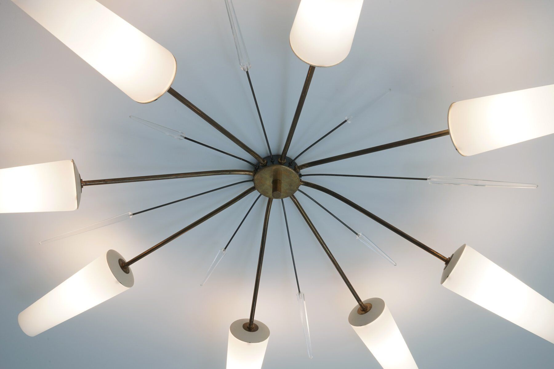 Plafonnier de René Mathieu pour Royal Lumière 1950