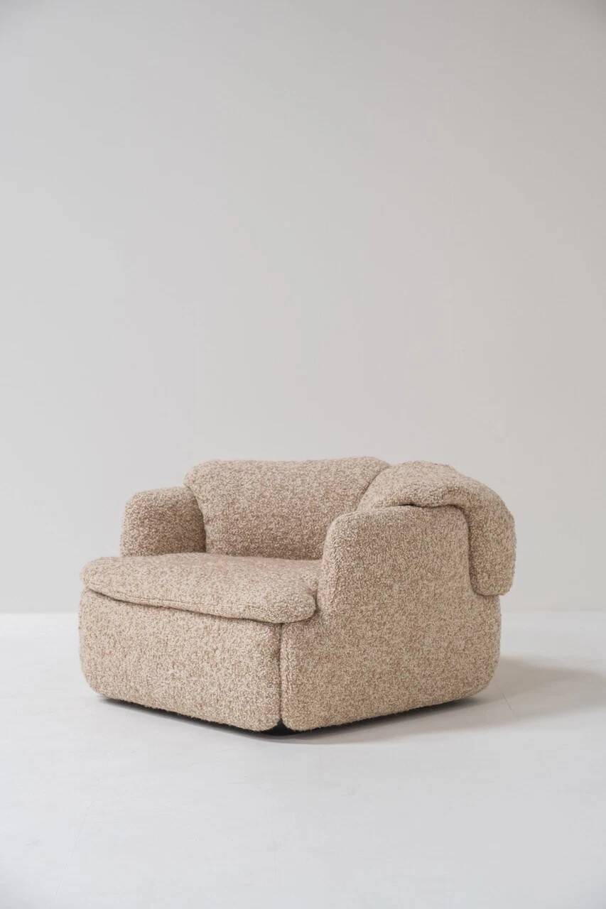 Confidential Sofa By Alberto Rosselli For Saporiti