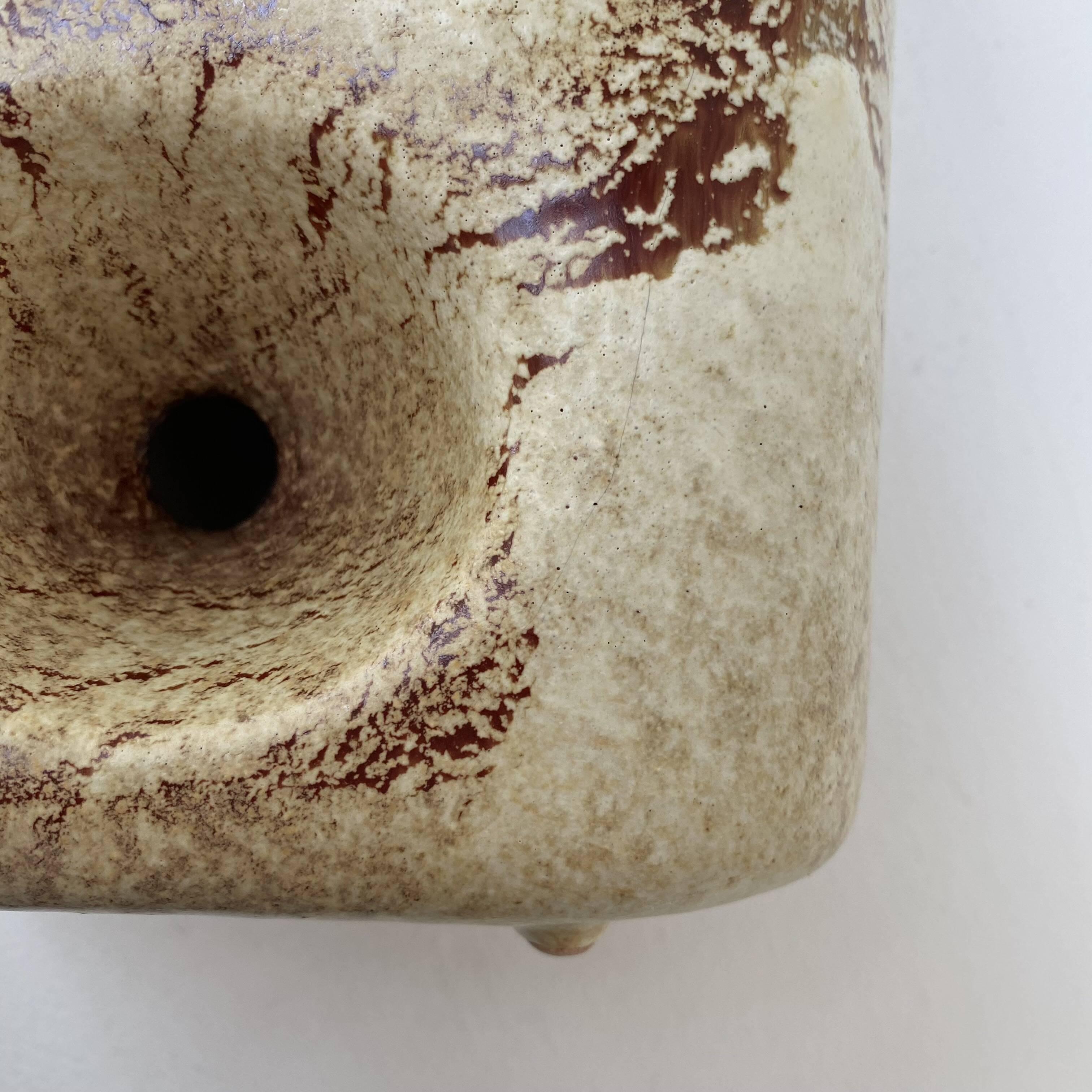 Italian ceramic vase Roberto Rigon for Bertoncello