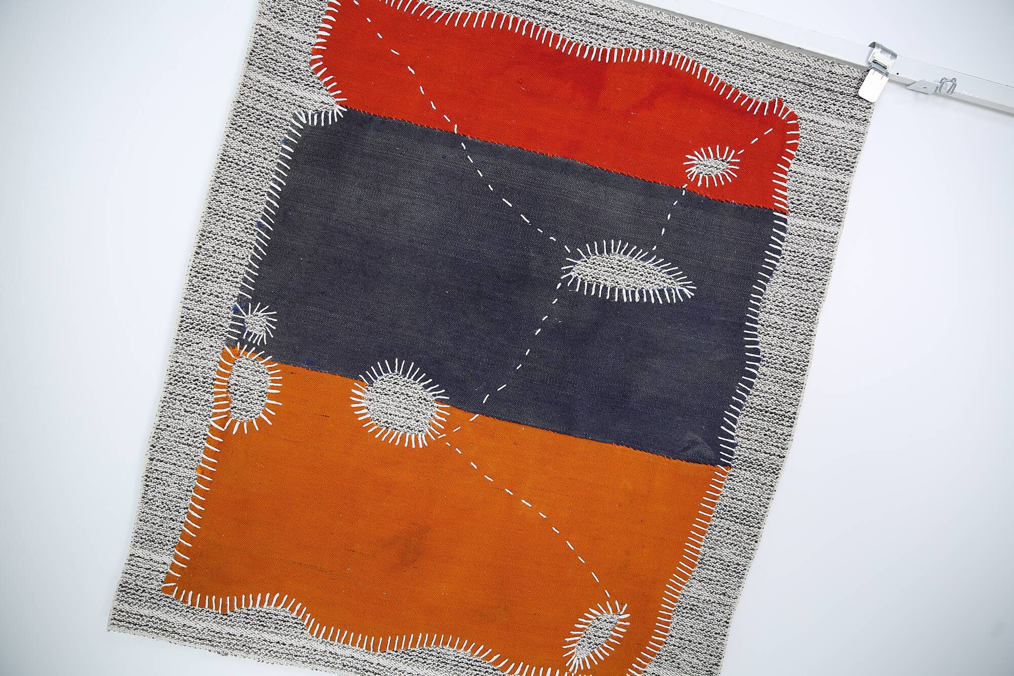 Vintage Anatolian Wall Tapestry Rug, Wall Textile Art, 90x106 Cm