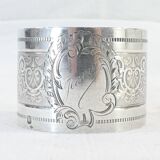 Solid silver towel round minerva orfevre hage henri