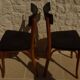 2 chaises Lutherma et 2 chaises Bauman de style en bois