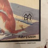 Vintage MDI school poster