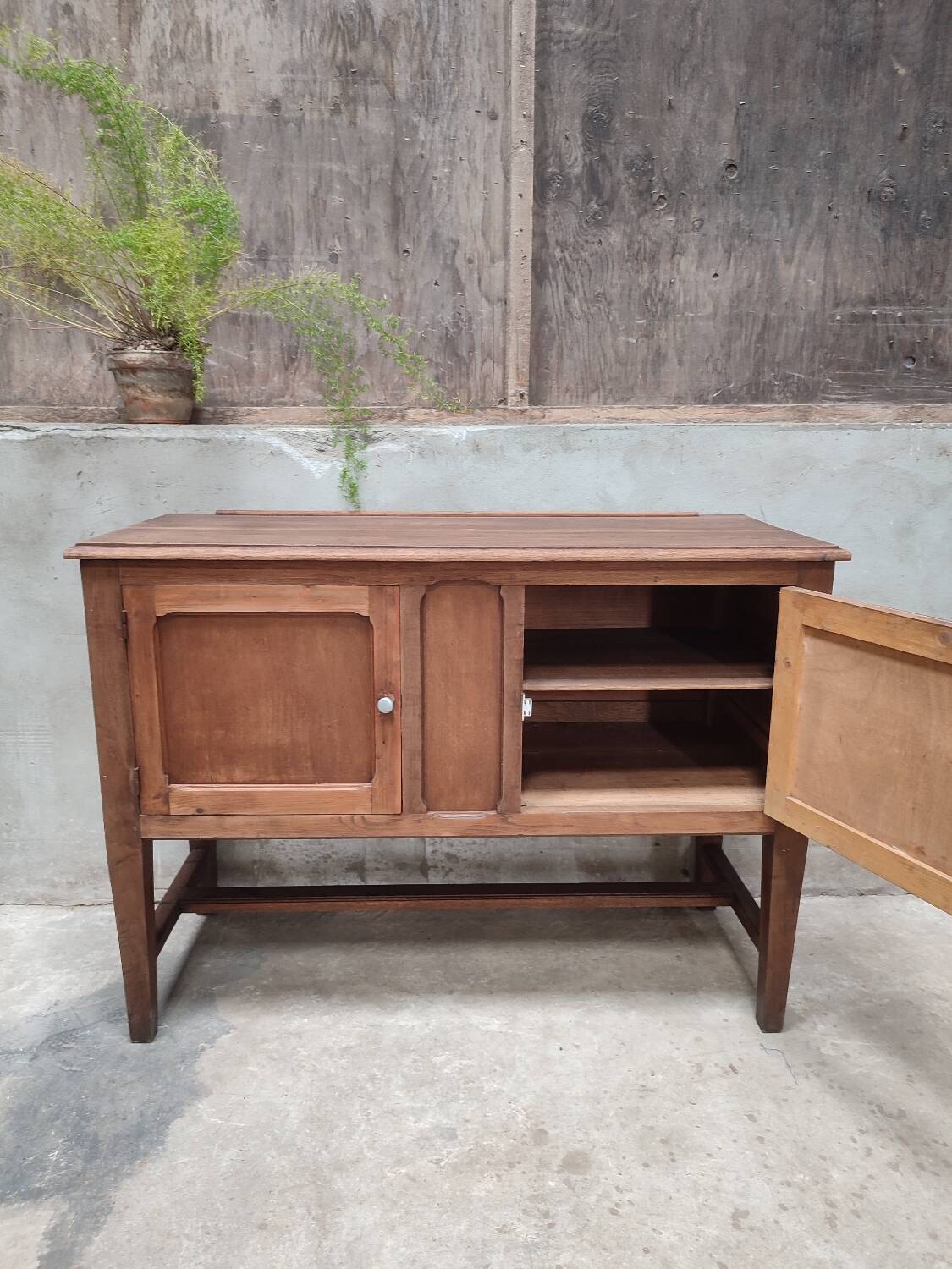 50s oak sideboard
