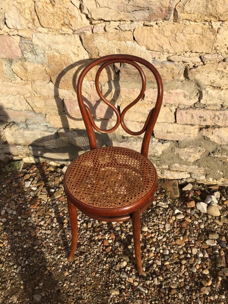 Set of 6 chairs Thonet number 20