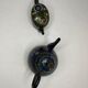 Verseuses bronze cloisonné début XXème, Chine