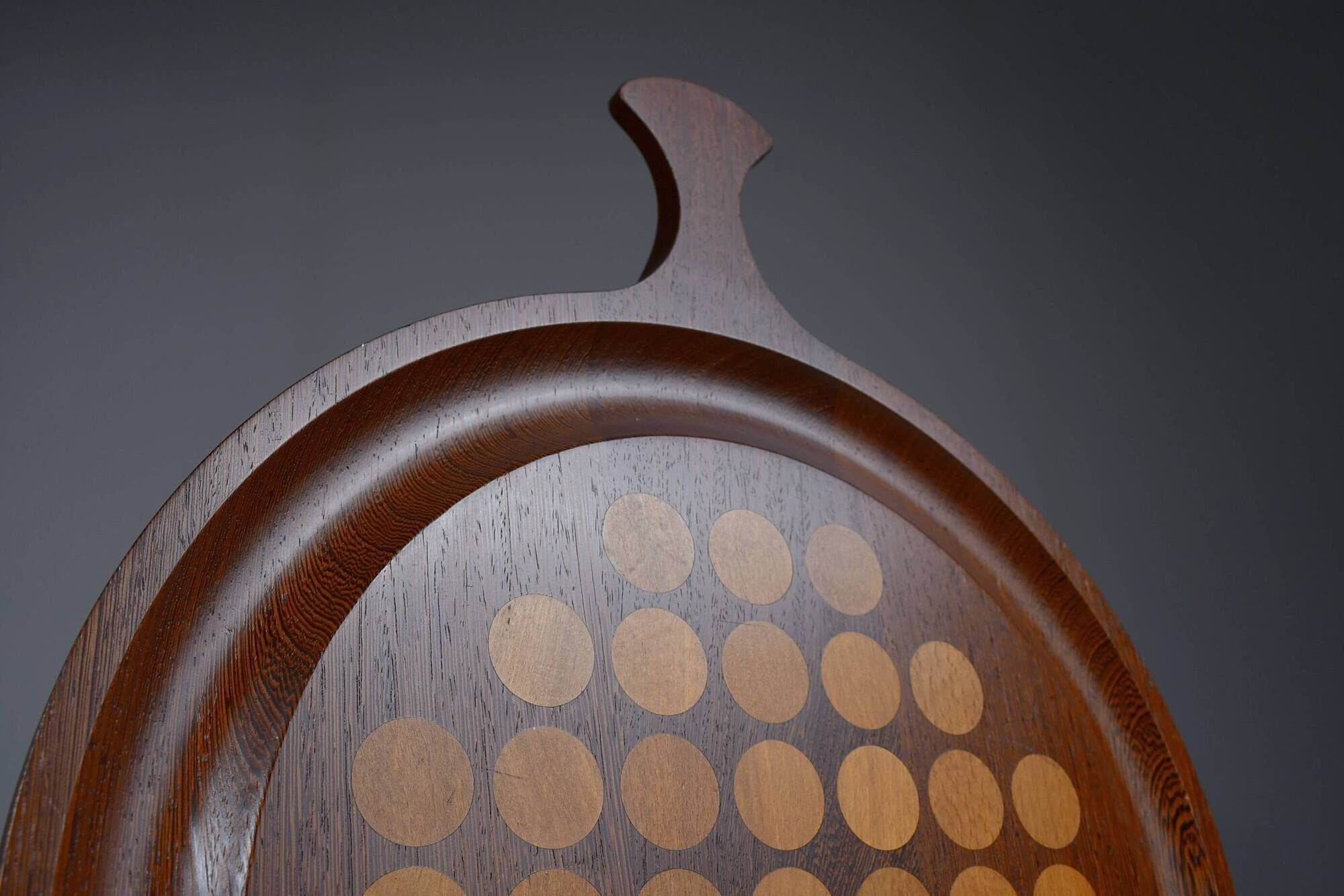 Wenge tray by Skjøde Skjern  1950s