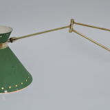 Diabolo wall lamp by René Mathieu, 1950