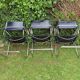 Lot de 3 fauteuils cantilever années 70