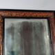 Miroir & son encadrement Napoleon III tout d'origine noir & imitation loupe SB