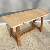 Workshop trestle coffee table