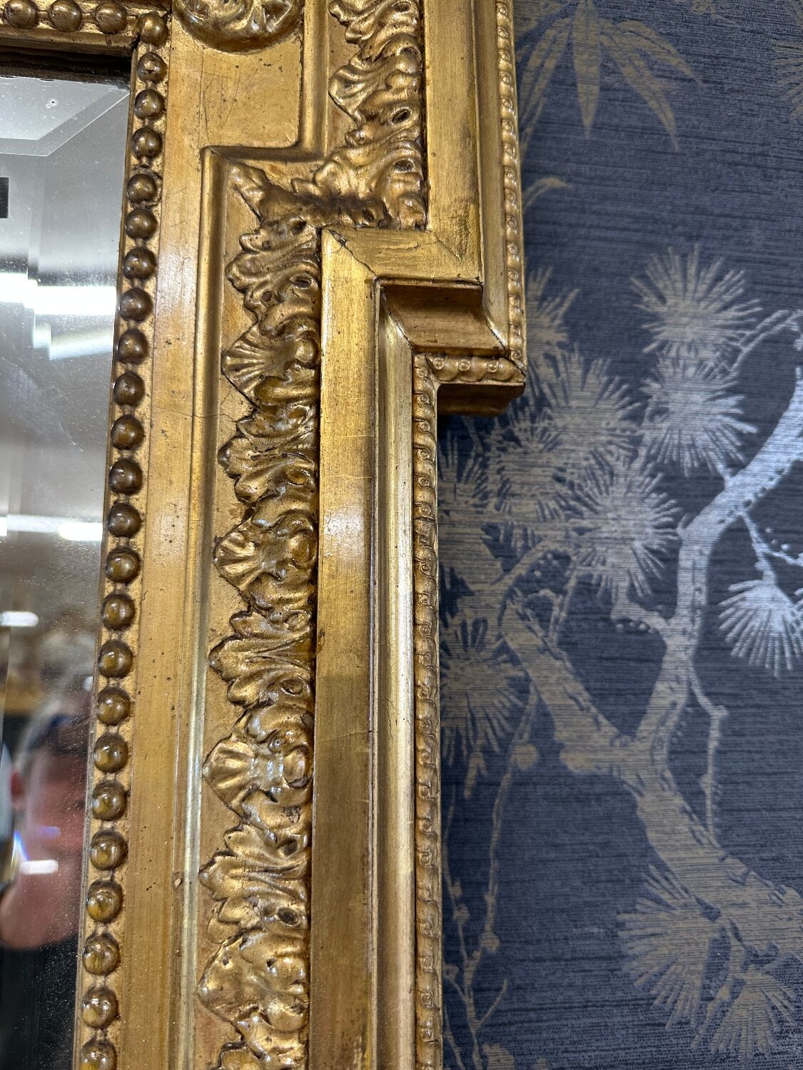 Miroir époque Napoléon III 149x107x112