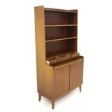 Scandinavian mahogany secretary desk, Denmark, 1950