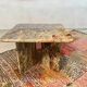 Table d'appoint ou table basse en marbre multicolore, Italie, années 1970