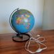 Globe terrestre lumineux 1970