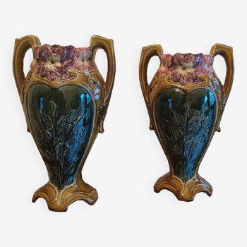 Art Nouveau vases