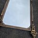 Large antique mirror 144 cm in Empire style - Trumeau or fireplace mirror