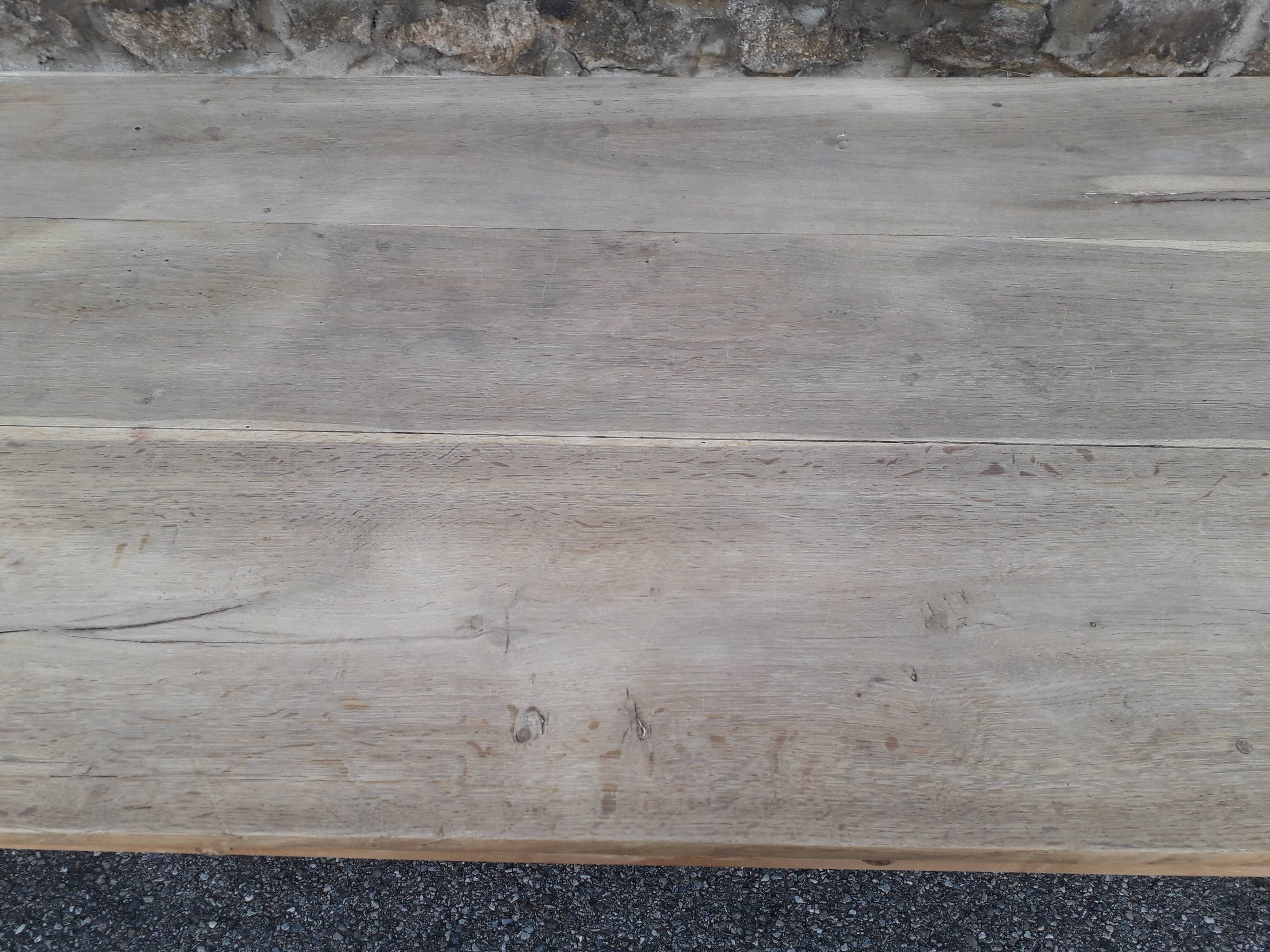 214 cm drawer farm table