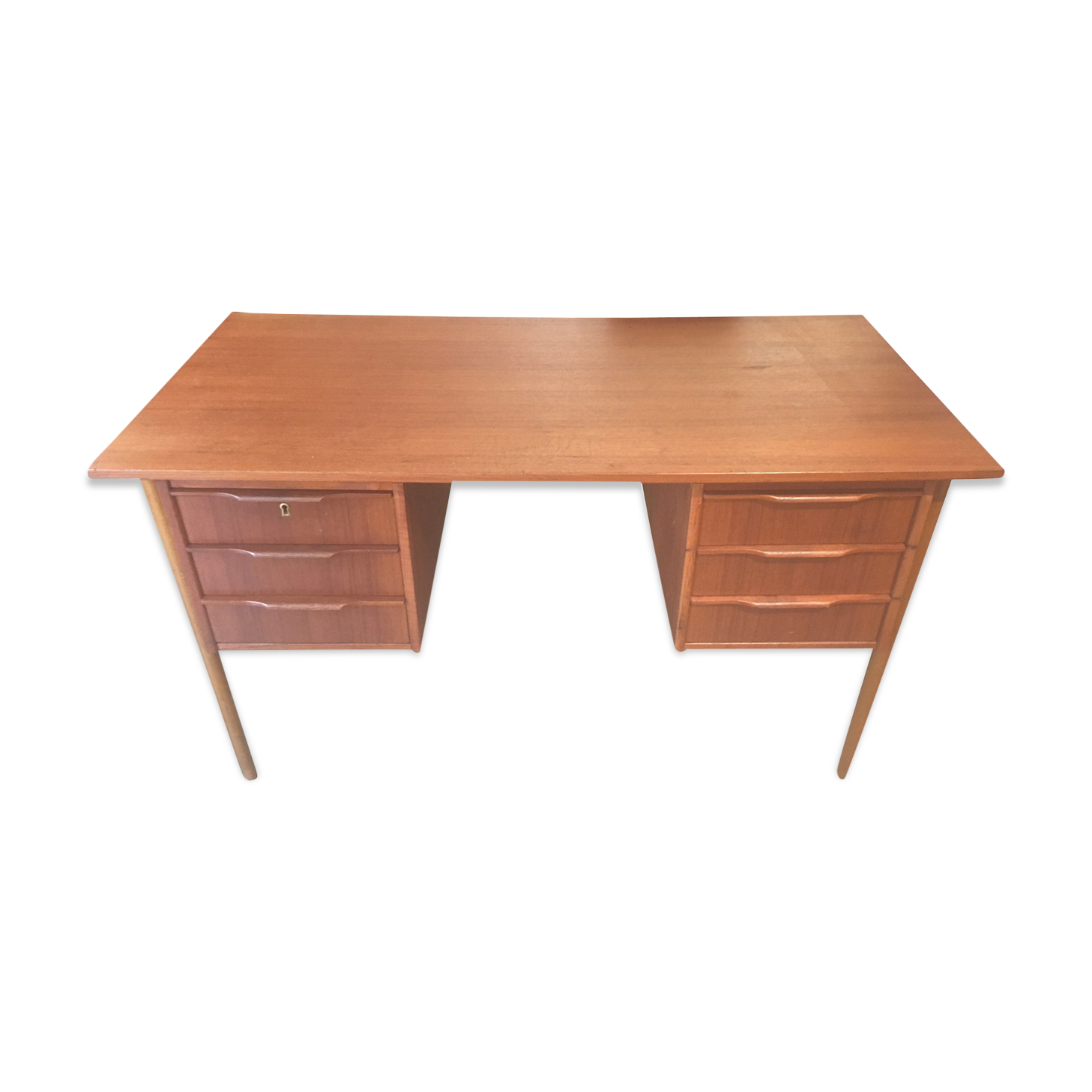 Bureau en teck