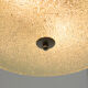 Italian mid-century green glass pendant lamp